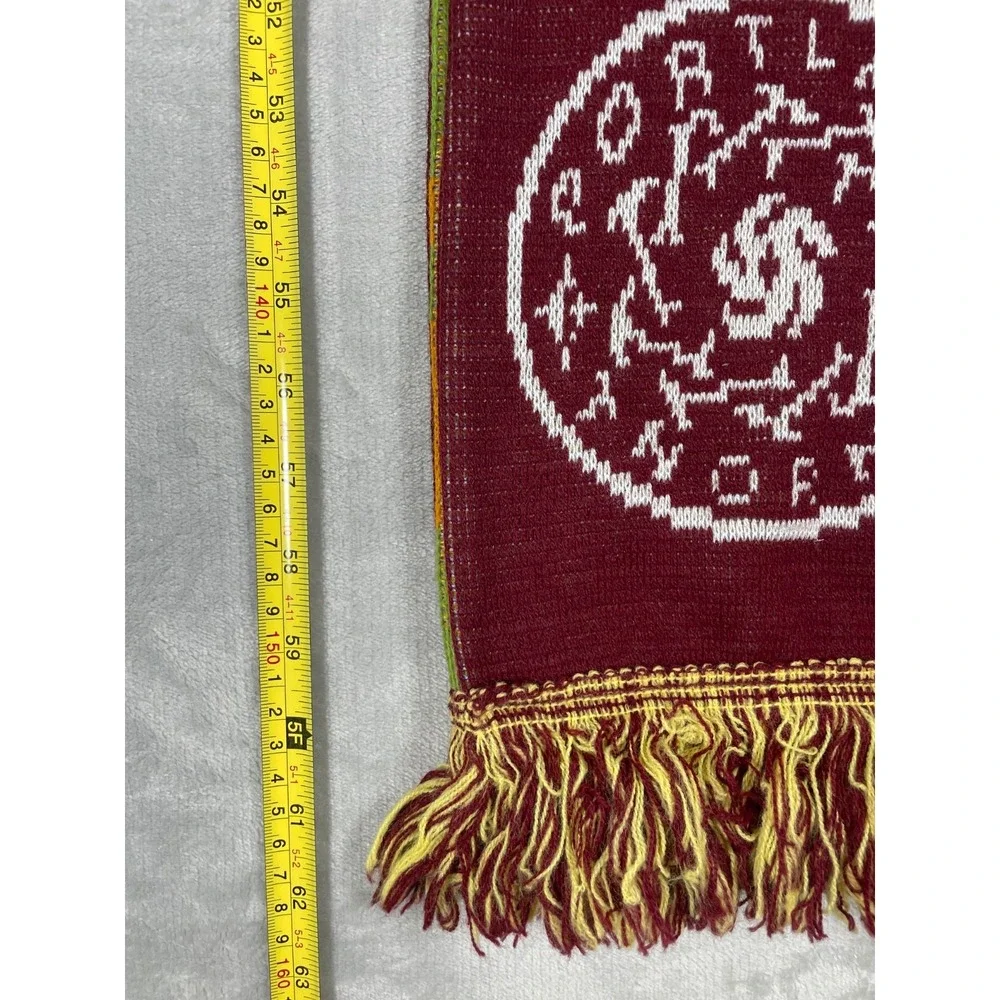 Portland Thorns FC Ruffneck Scarf Double Sided Knit Soccer Supporters